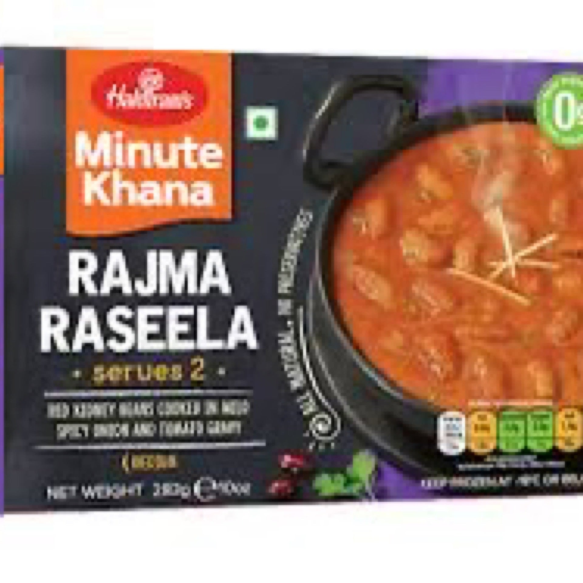 Haldirams Frozen Rajma Raseela | Metro Spice Mart